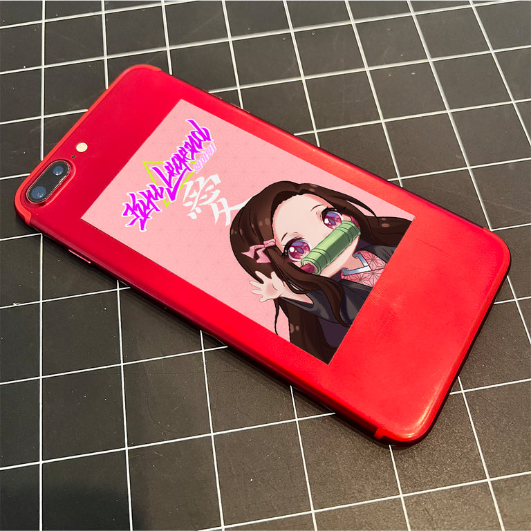 chibi Nezuko - Wallet Size Sticker