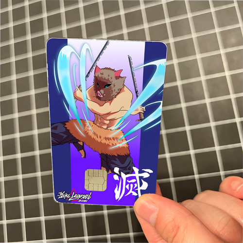 Inosuke Hashibira - Credit Card Skin