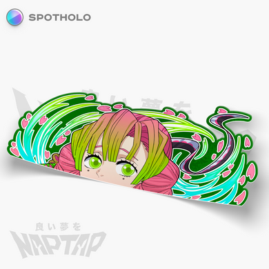 Mitsuri Power of Love - Peeker Sticker