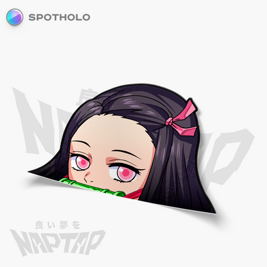 Nezuko Solo - Peeker Sticker