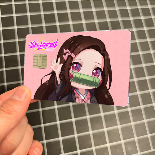 chibi Nezuko - Credit Card Skin