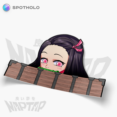 Nezuko in a Box - Peeker Sticker