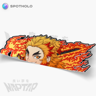 Rengoku Fire Power - Peeker Sticker