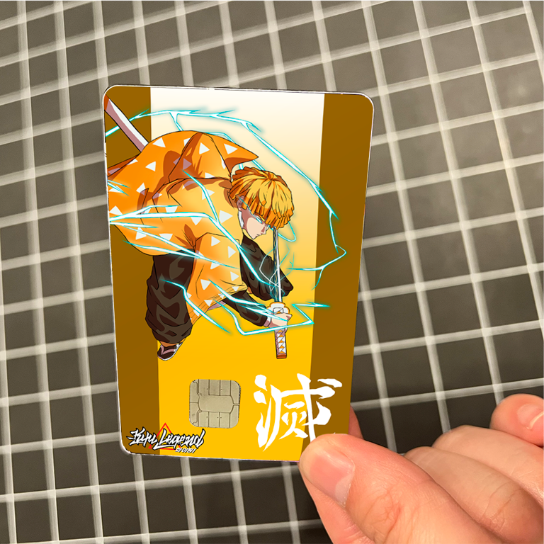 Zenitsu Agatsuma - Credit Card Skin