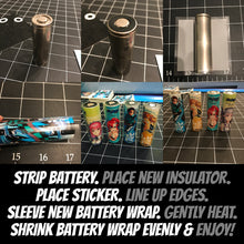 Load image into Gallery viewer, Inosuke Hashibira Battery Wrap [18650/21700]