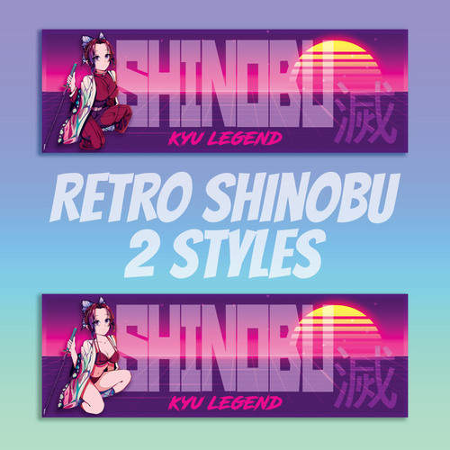 Retro Shinobu Box Slap - [2 Versions]