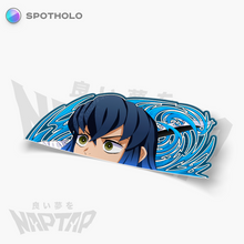 Load image into Gallery viewer, Inosuke Mask ON / Mask OFF - Peeker Sticker