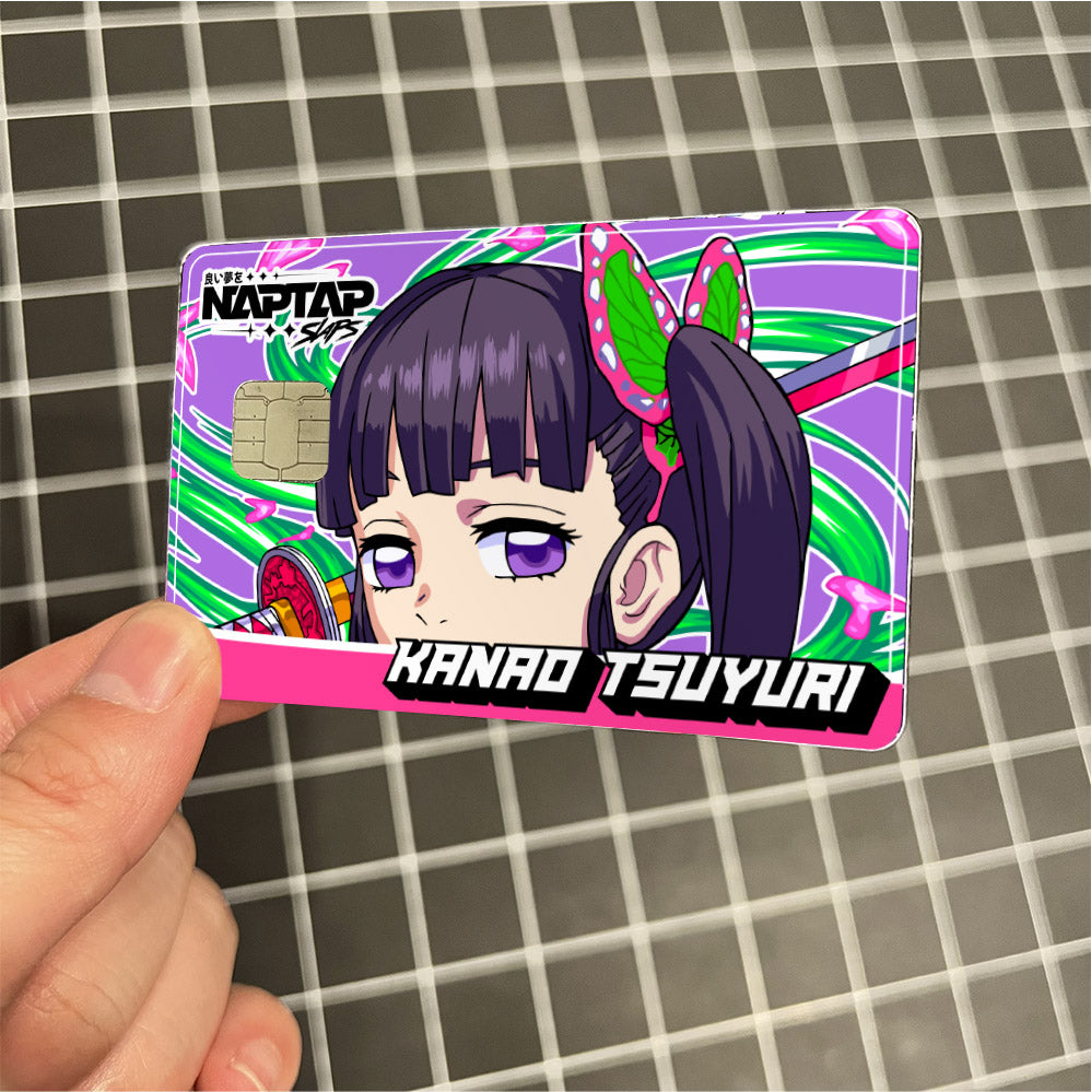 Kanao Flower Power - Credit Card Skin