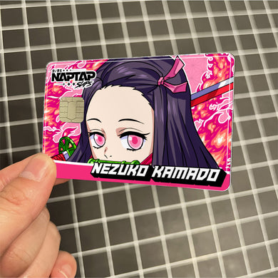 Nezuko Blood Demon Art - Credit Card Skin