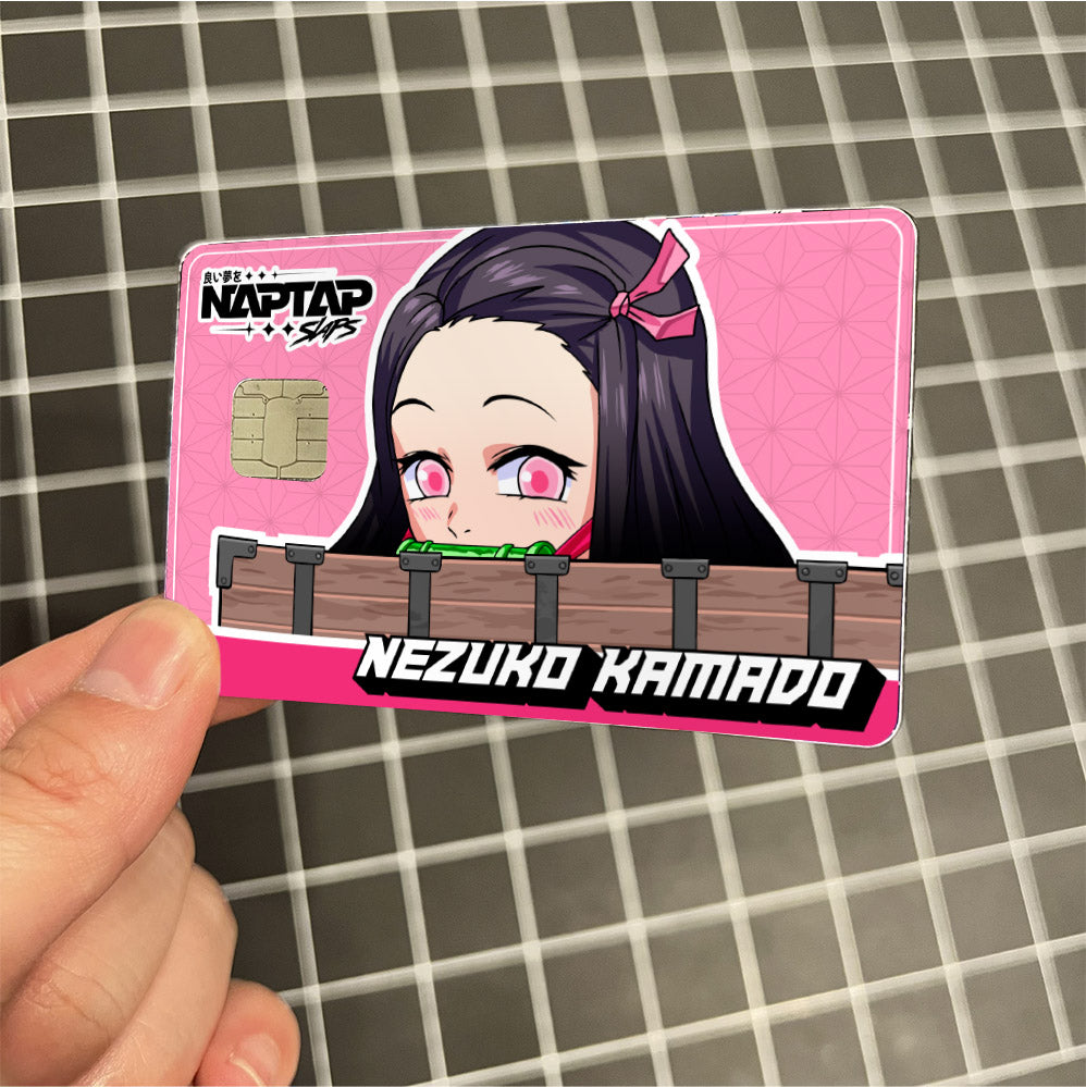 Nezuko in a Box - Credit Card Skin