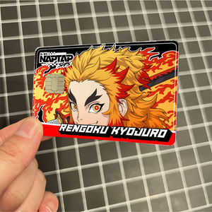 Rengoku Fire Power - Credit Card Skin