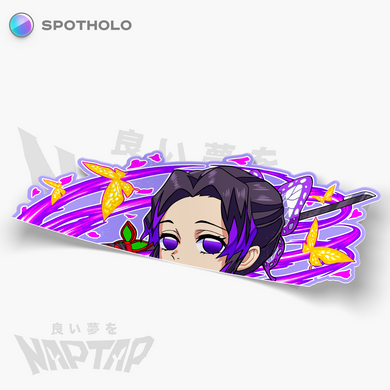 Shinbou Insect Breathing - Peeker Sticker